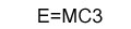 E=MC3�z�[���y�[�W��